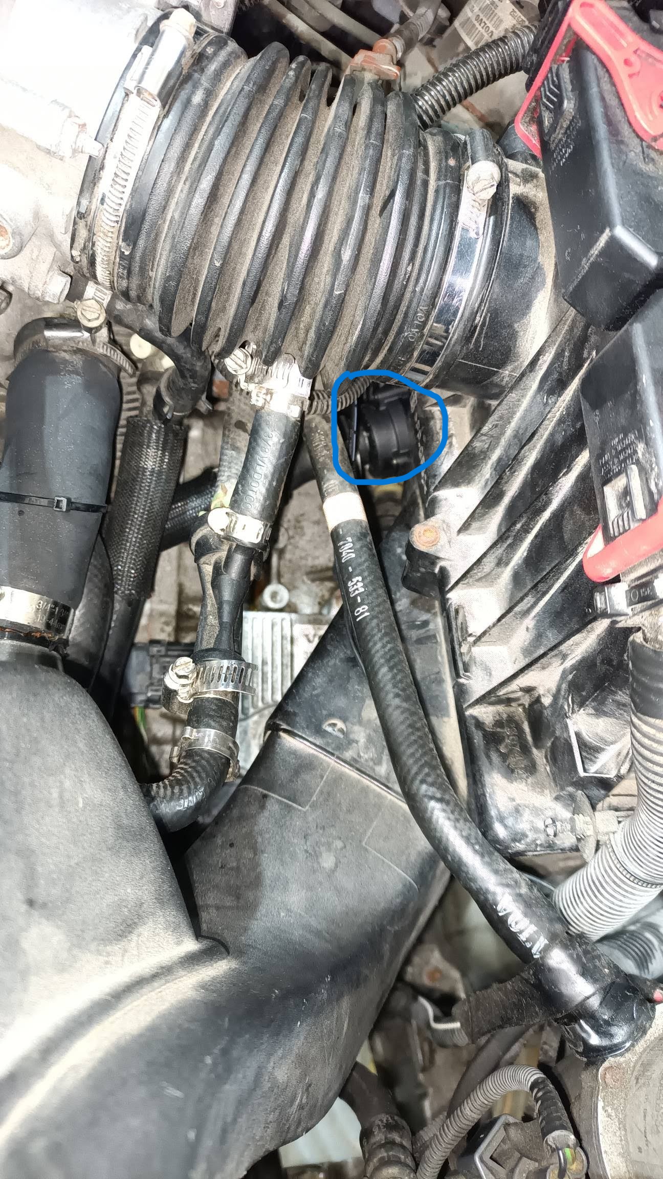 Water Pump Under Airbox