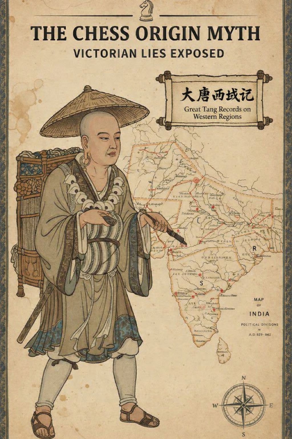 Xuanzang’s Journey to India: Chess Origin Myth Exposed