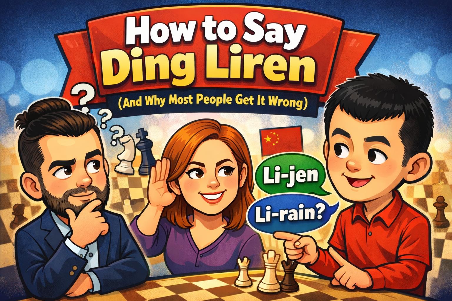 How to Say Ding Liren Corrently (together with Ian and Judit)